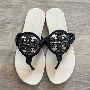 Tory Burch Crystal Miller Sandals